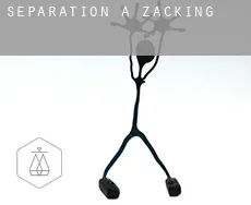 Séparation à  Zacking