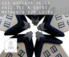 Les avocats de la faillite à  Saint-Mathurin-sur-Loire