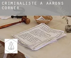 Criminaliste à  Aarons Corner