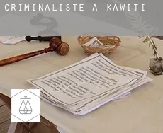 Criminaliste à  Kawiti