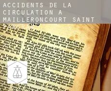 Accidents de la circulation à  Mailleroncourt-Saint-Pancras
