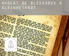 Avocat de blessures à Kleinweißandt