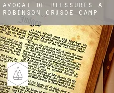 Avocat de blessures à  Robinson Crusoe Camp