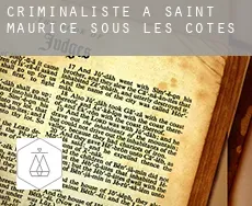 Criminaliste à  Saint-Maurice-sous-les-Côtes