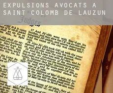 Expulsions avocats à  Saint-Colomb-de-Lauzun