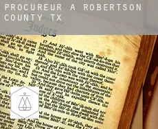 Procureur à  Robertson