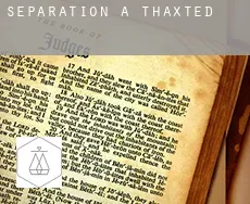 Séparation à  Thaxted