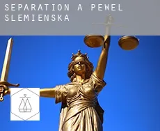 Séparation à  Pewel Ślemieńska