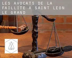 Les avocats de la faillite à  Saint-Léon-le-Grand
