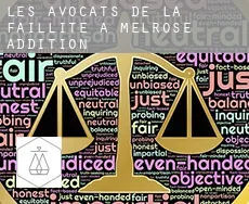 Les avocats de la faillite à  Melrose Addition