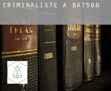 Criminaliste à  Batson