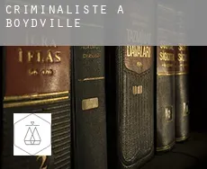 Criminaliste à Boydville