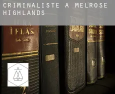 Criminaliste à  Melrose Highlands
