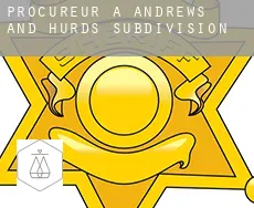 Procureur à Andrews and Hurds Subdivision