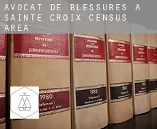 Avocat de blessures à  Sainte-Croix (census area)