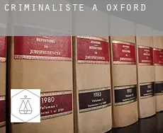 Criminaliste à  Oxford