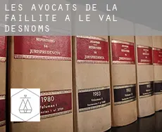 Les avocats de la faillite à Le Val-d'Esnoms