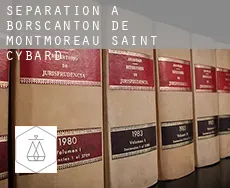 Séparation à  Bors(Canton de Montmoreau-Saint-Cybard)