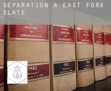 Séparation à  East Fork Slate