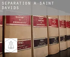 Séparation à St David's