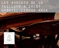 Les avocats de la faillite à  Saint-Gabriel (census area)