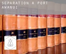 Séparation à  Port Awanui