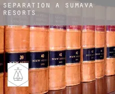 Séparation à Sumava Resorts