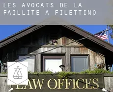 Les avocats de la faillite à  Filettino