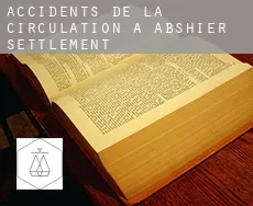Accidents de la circulation à  Abshier Settlement