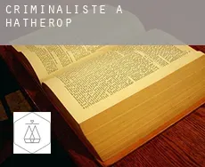 Criminaliste à  Hatherop