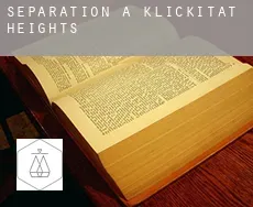 Séparation à  Klickitat Heights