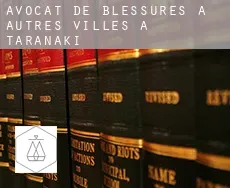 Avocat de blessures à Autres Villes à Taranaki