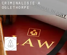 Criminaliste à  Oglethorpe