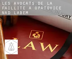 Les avocats de la faillite à  Opatovice nad Labem