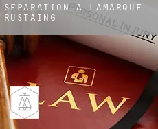 Séparation à  Lamarque-Rustaing
