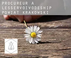 Procureur à  Powiat krakowski (Lesser Poland Voivodeship)