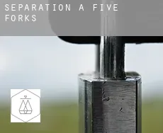 Séparation à  Five Forks