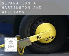 Séparation à  Hartington and Williams