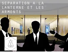 Séparation à La Lanterne-et-les-Armonts