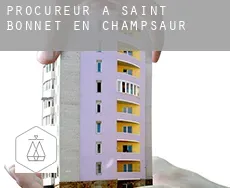 Procureur à  Saint-Bonnet-en-Champsaur