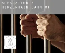 Séparation à  Hirzenhain Bahnhof