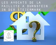 Les avocats de la faillite à Dürnstein in der Steiermark