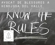 Avocat de blessures à  Hinojosa del Valle