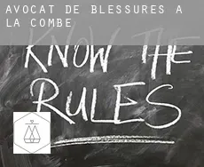 Avocat de blessures à  La Combe
