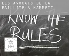 Les avocats de la faillite à  Hammett
