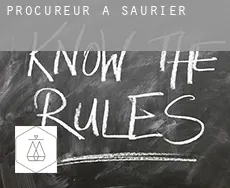Procureur à  Saurier
