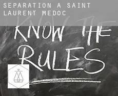 Séparation à  Saint-Laurent-Médoc