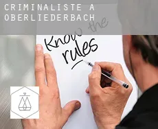 Criminaliste à Oberliederbach