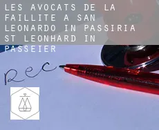 Les avocats de la faillite à San Leonardo in Passiria