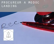 Procureur à  Modoc Landing
